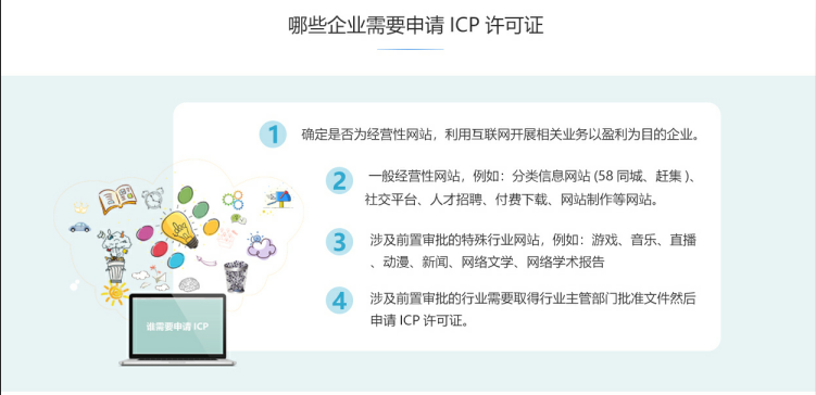 中卫ICP牌照、ICP许可证办理流程